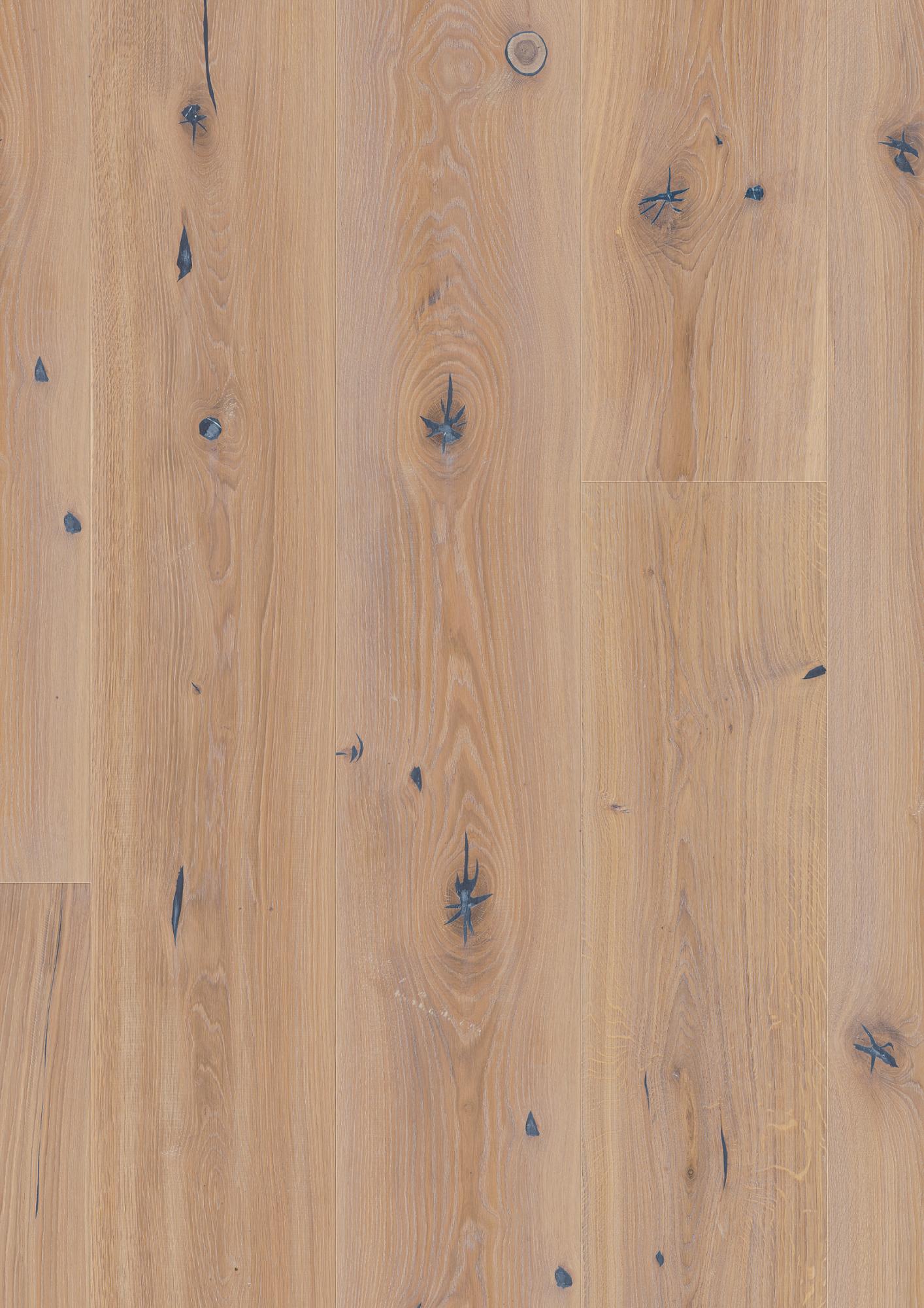 Parketlentė Ąžuolas Vintage White Canyon, 15mm Lenta Chaletino