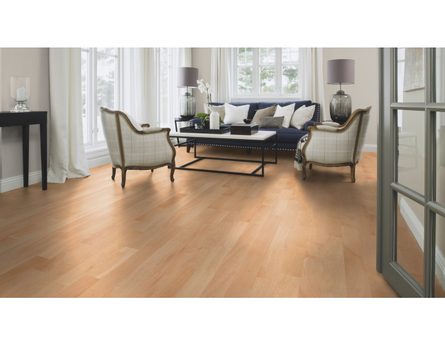 Parketlentė Bukas Transparent Andante, 14mm Daugiajuostė lenta 3-Strip - Image 3