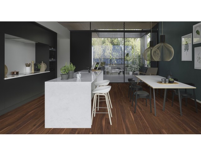 Parketlentė Amerikinis riešutmedis Transparent Animoso, 14mm Lenta 138 - Image 3