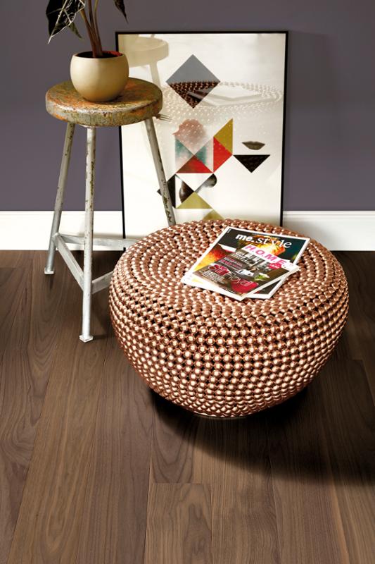 Parketlentė Amerikinis riešutmedis Transparent Adagio, 14mm Lenta 138 - Image 2